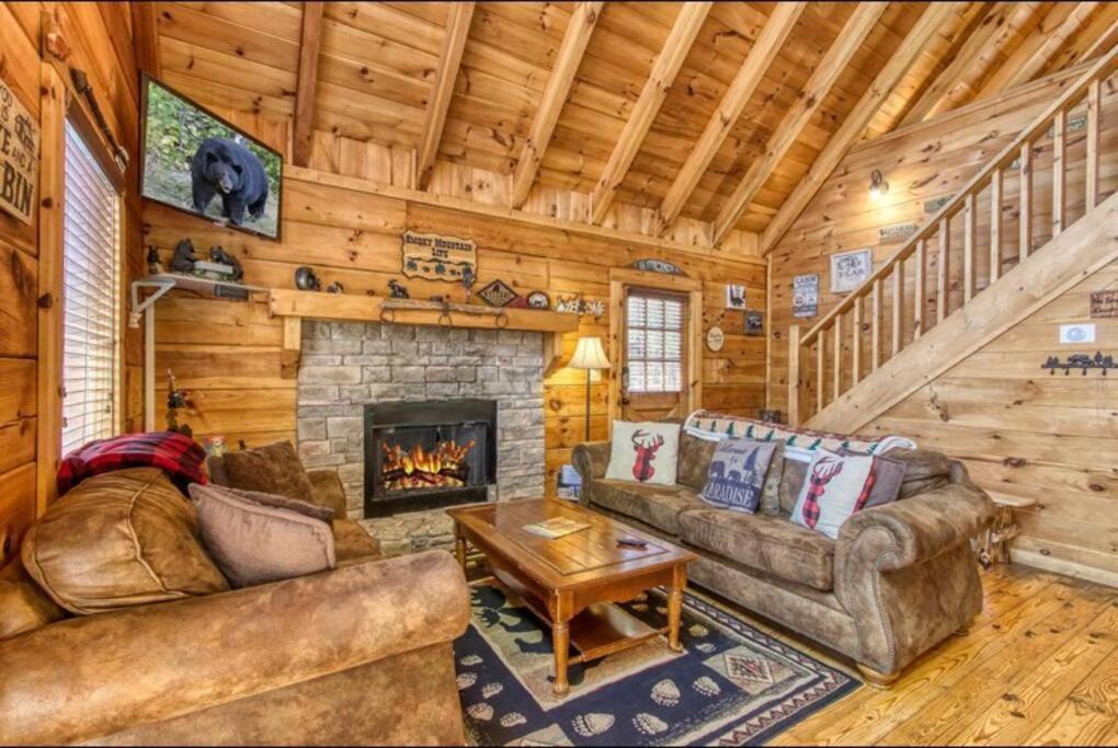 Lazy Bear Cabin Sevierville Extérieur photo