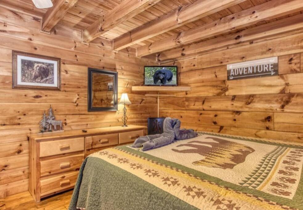 Lazy Bear Cabin Sevierville Extérieur photo